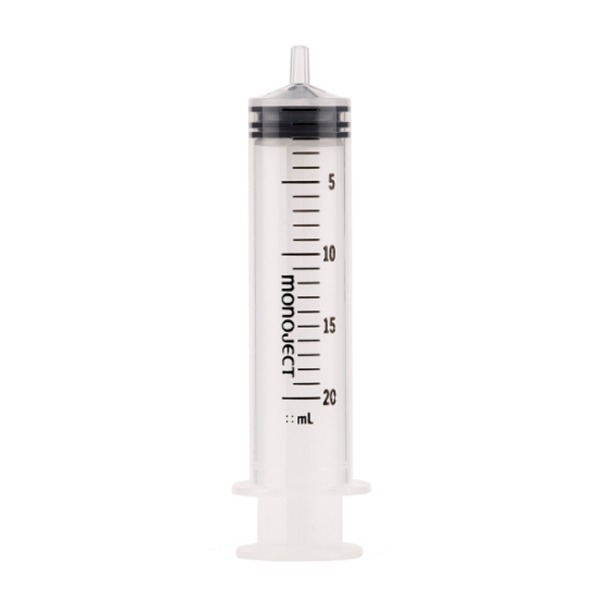 Picture of SYRINGE MONO 20cc REGULAR TIP - 50s (su12) 