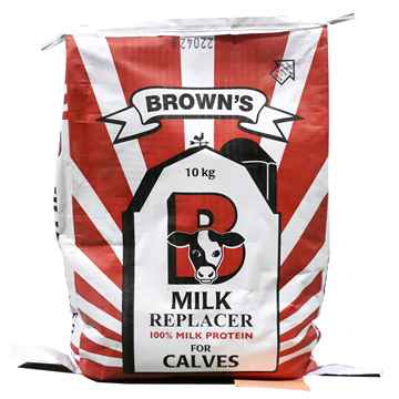 Picture of BROWNS MILK REPLACER GROWER CALF 20-20-16 (PEACH) - 10kg