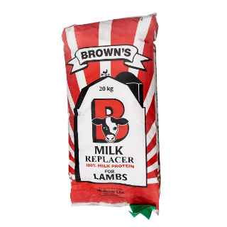 Picture of BROWNS MILK REPLACER LAMB 25-25-30 (GREEN) - 20kg