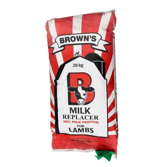 Picture of BROWNS MILK REPLACER LAMB 25-25-30 (GREEN) - 20kg