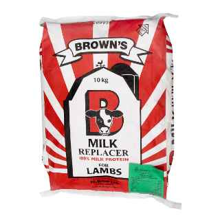 Picture of BROWNS MILK REPLACER LAMB 25-25-30 (GREEN) - 10kg