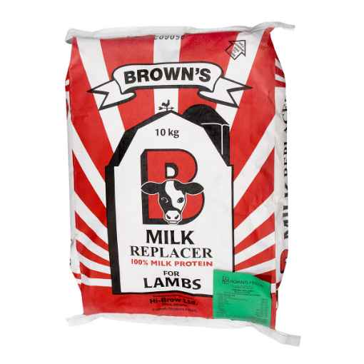 Picture of BROWNS MILK REPLACER LAMB 25-25-30 (GREEN) - 10kg