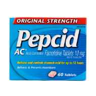 Picture of PEPCID AC 10mg TABS - 60s