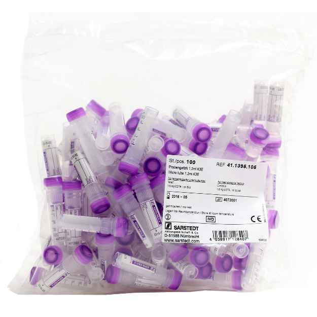 Picture of MICROTUBES LAVENDER 1.3ml - 100`s