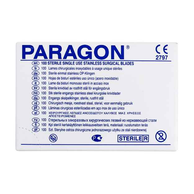 Picture of SCALPEL BLADES SS PARAGON #10 - 100s