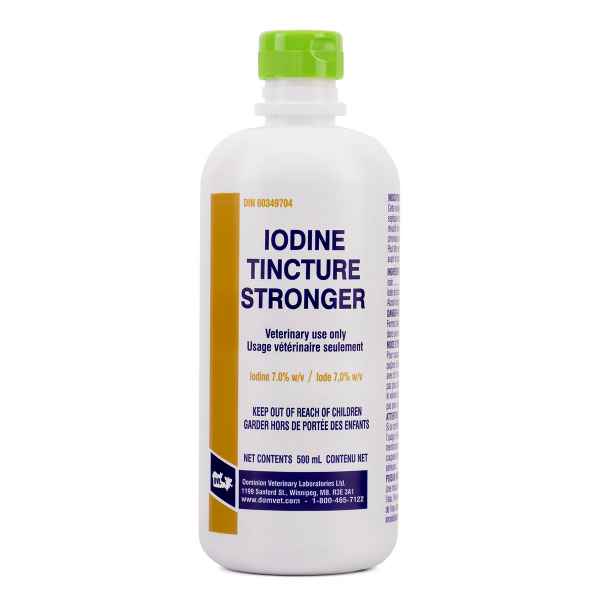 Picture of IODINE TINCTURE (STRONGER) 7%  - 500ml (dg)