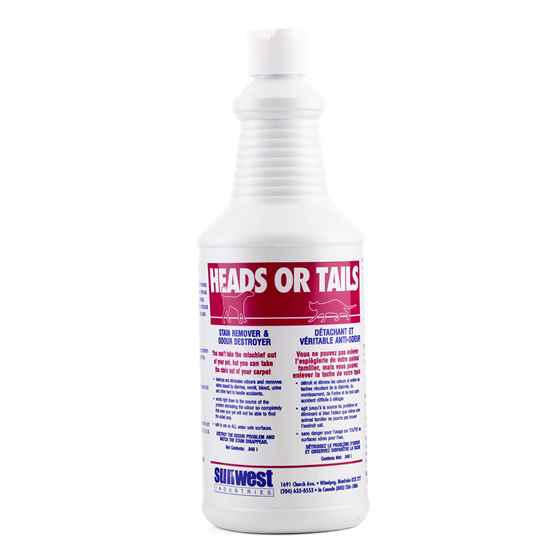 Picture of HEADS OR TAILS STAIN AND ODOR REMOVER - 1L