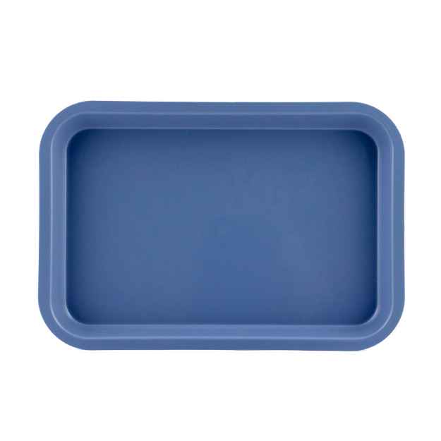 Picture of MINI MICROBAN FLAT TRAY BLUE (9 3/8in x 6 3/8in x 7/8in)