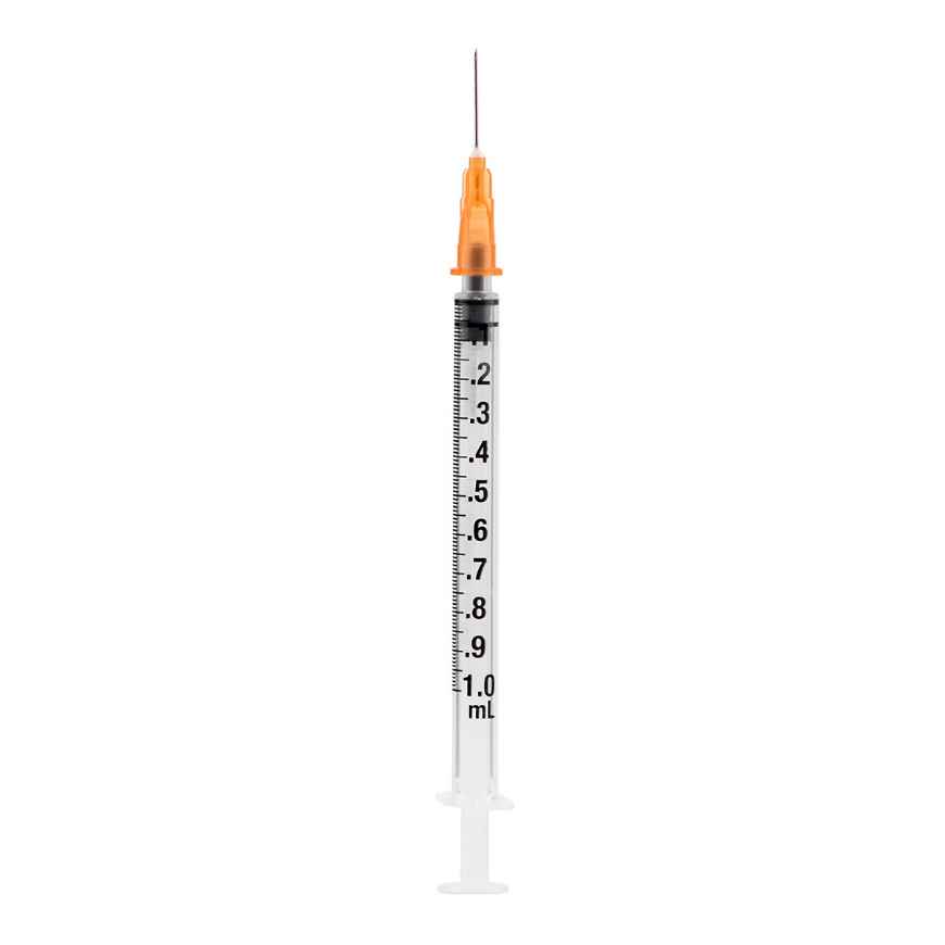 Picture of SYRINGE & NEEDLE LS 1cc 25g x 5/8in(SP) - 100's