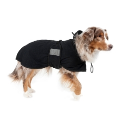 Picture of BACK ON TRACK DOG MESH RUG Black - 37cm
