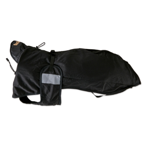 Picture of BACK ON TRACK DOG MESH RUG Black - 63cm