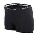 Picture of BACK ON TRACK HUMAN BOXERSHORTS WOMEN Black - X Large