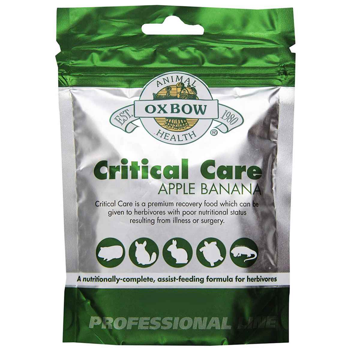 Picture of OXBOW CRITICAL CARE HERBIVORE Apple & Banana Flavour - 16.01oz/454g