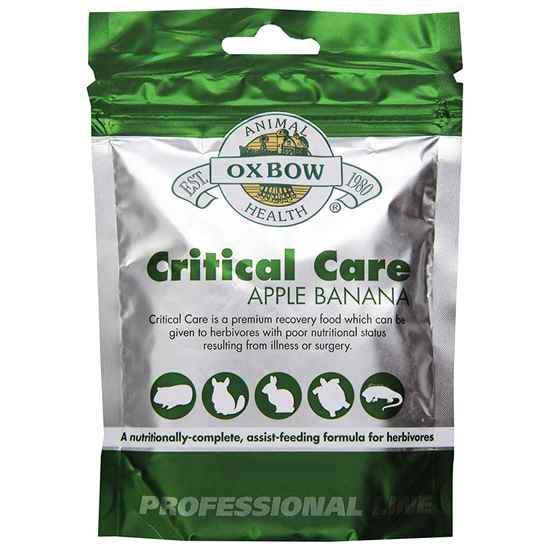 Picture of OXBOW CRITICAL CARE HERBIVORE Apple & Banana Flavour - 16.01oz/454g