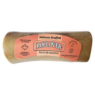 Picture of ROLLOVER BEEF BONE STUFFED with Salmon wrapped - 4in