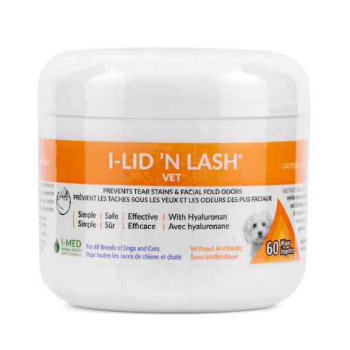 Picture of I-LID N LASH VET HYGIENE WIPES - 60 wipes