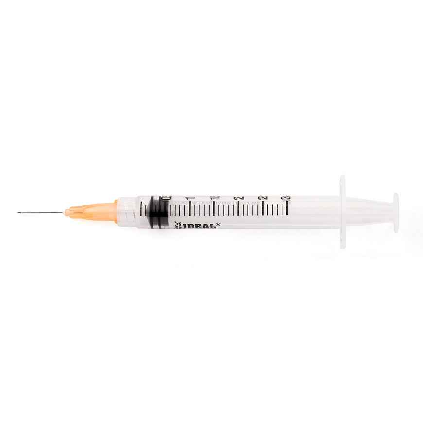 Picture of SYRINGE & NEEDLE IDEAL 3cc LL 25g x 5/8in (SP) - 100's
