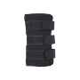 Picture of BACK ON TRACK DOG LEG WRAP with VELCRO STRAPS Black 18cm x 14cm - Pair