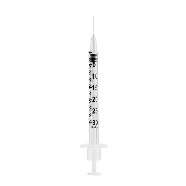 Picture of INSULIN SYRINGE SOL-M U100 0.3ml 30g x 1/2in - 100s