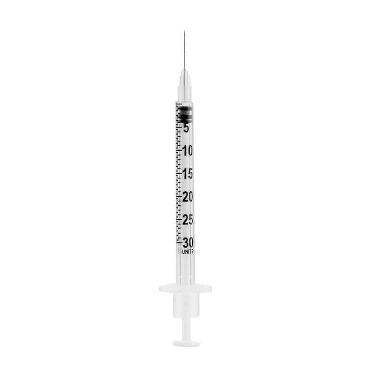 Picture of INSULIN SYRINGE SOL-M U100 0.3ml 30g x 1/2in - 100s