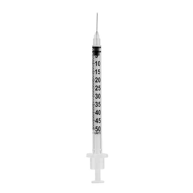 Picture of INSULIN SYRINGE SOL-M U100 0.5ml 30g x 1/2in - 100s