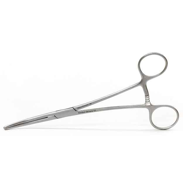 Picture of MILTEX ROCH CARMALT 8in CURVED FORCEP (7-182)