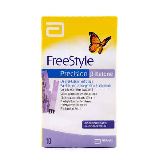 Picture of FREESTYLE PRECISION KETONE STRIPS - 10/pkg