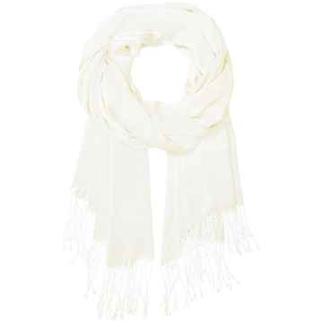 Picture of BACK ON TRACK SCARF WHITE