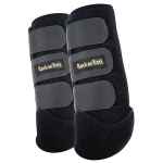 Picture of BACK ON TRACK EQUINE EXERCISE BOOTS FRONT BLACK SMALL- Pair
