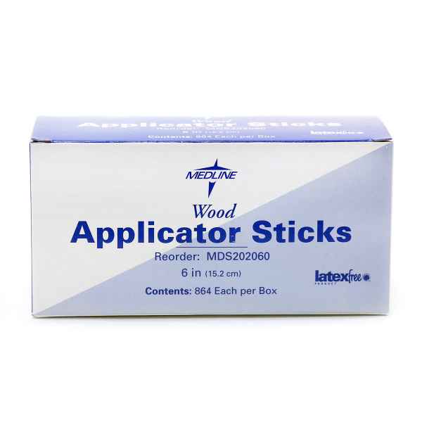 Picture of WOODEN APPLICATOR STICKS 6in - 864/box