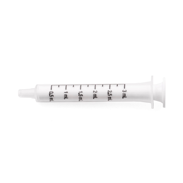 Picture of ORAL MEDICATION DISPENSERS with CLEAR BARRELS 3ml - 100/bag