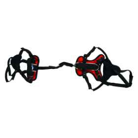 Show details for HELP EM UP CONVENTIONAL HARNESS (Red) XSMALL 10 - 25lbs  Picture of HELP EM UP CONVENTIONAL HARNESS (Red) XSMALL 10 - 25lbs