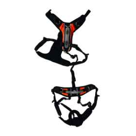 Show details for HELP EM UP U-BAND HARNESS (Orange) MEDIUM 45 - 80lbs Picture of HELP EM UP U-BAND HARNESS (Orange) MEDIUM 45 - 80lbs