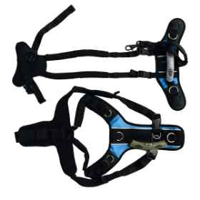 Show details for HELP EM UP U-BAND HARNESS (Blue) LARGE 80 - 125lbs  Picture of HELP EM UP U-BAND HARNESS (Blue) LARGE 80 - 125lbs