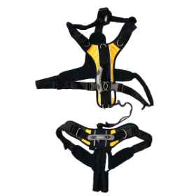 Show details for HELP EM UP U-BAND HARNESS (Yellow) XLARGE 125 - 225lbs Picture of HELP EM UP U-BAND HARNESS (Yellow) XLARGE 125 - 225lbs