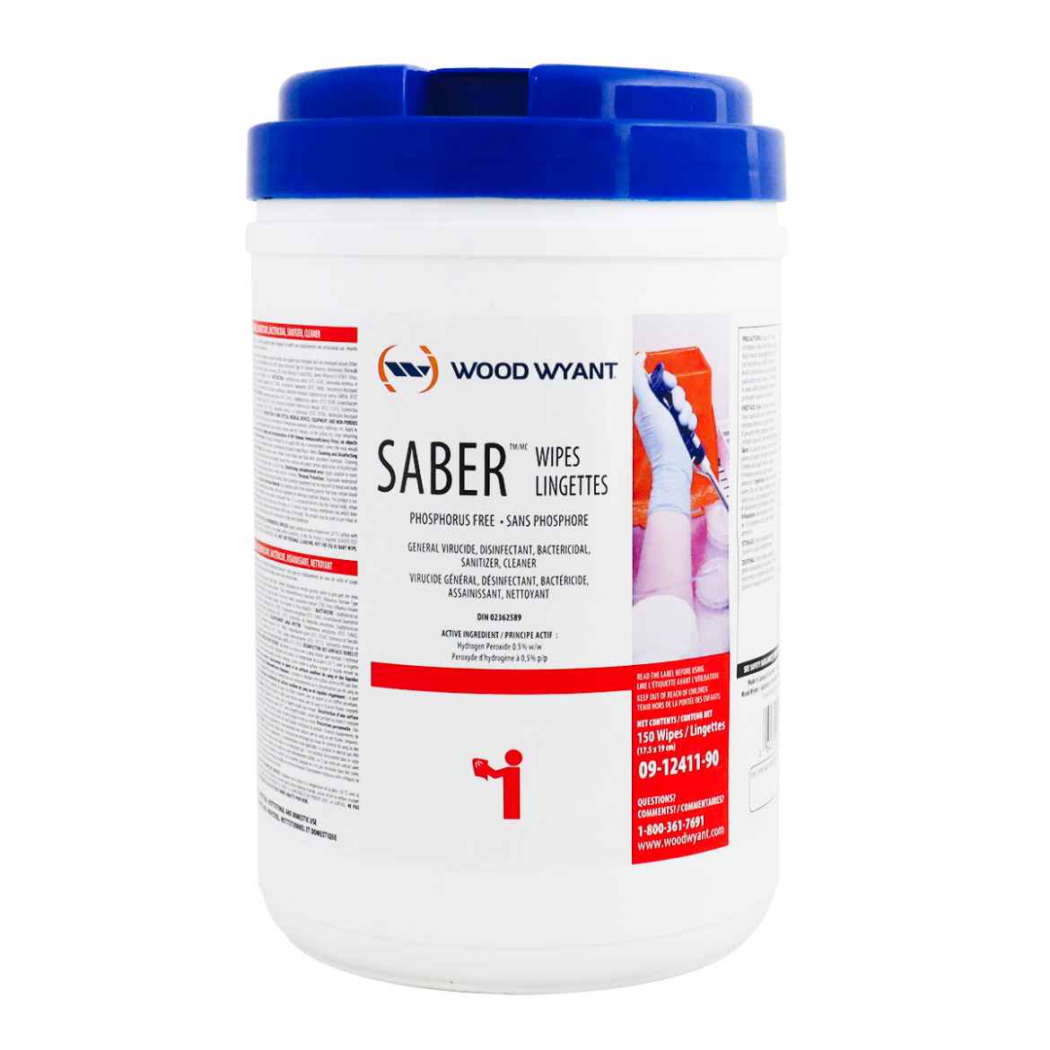 Picture of SABER DISINFECTANT WIPES - 150s