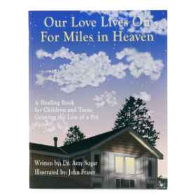 Show details for OUR LOVE LIVES ON FOR MILES IN HEAVEN BOOK Picture of OUR LOVE LIVES ON FOR MILES IN HEAVEN BOOK