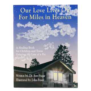 Picture of OUR LOVE LIVES ON FOR MILES IN HEAVEN BOOK