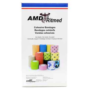 Picture of COHESIVE BANDAGE 2in MIX PRINT - 36/box
