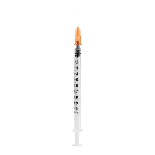 Picture of SYRINGE & NEEDLE EXEL 1cc LS 25g x 5/8in - 100s