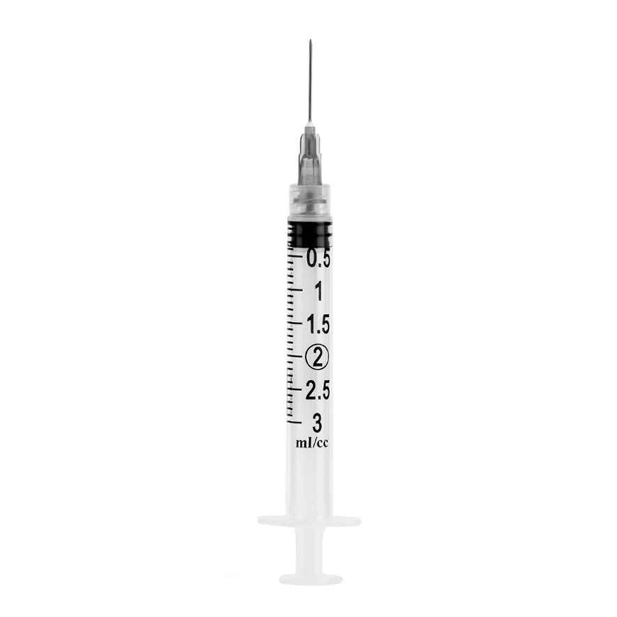 Picture of SYRINGE & NEEDLE EXEL 3cc LL 22g x 3/4in - 100s