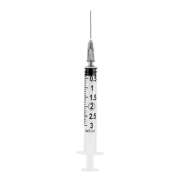 Picture of SYRINGE & NEEDLE EXEL 3cc LS 22g x 1in - 100s