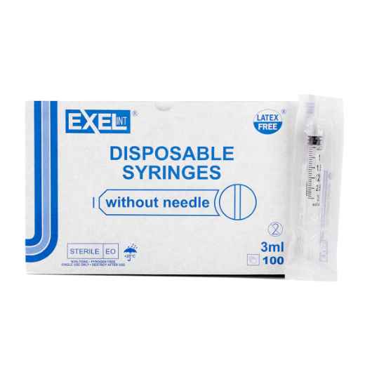 Picture of SYRINGE EXEL 3cc LL - 100s