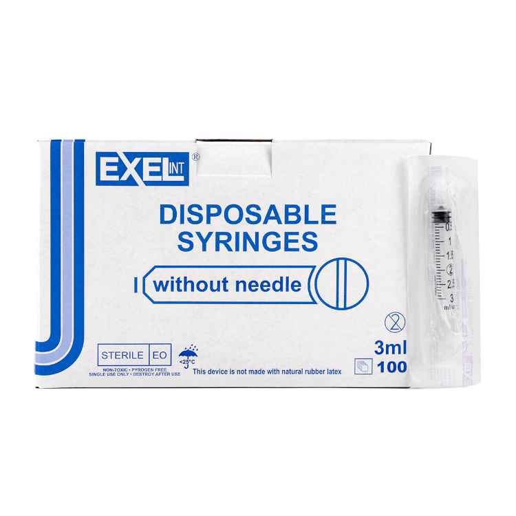 Picture of SYRINGE EXEL 3cc LS - 100s