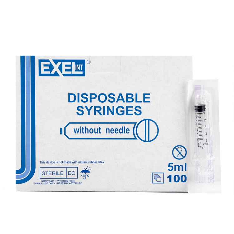 Picture of SYRINGE EXEL 5cc LL - 100s