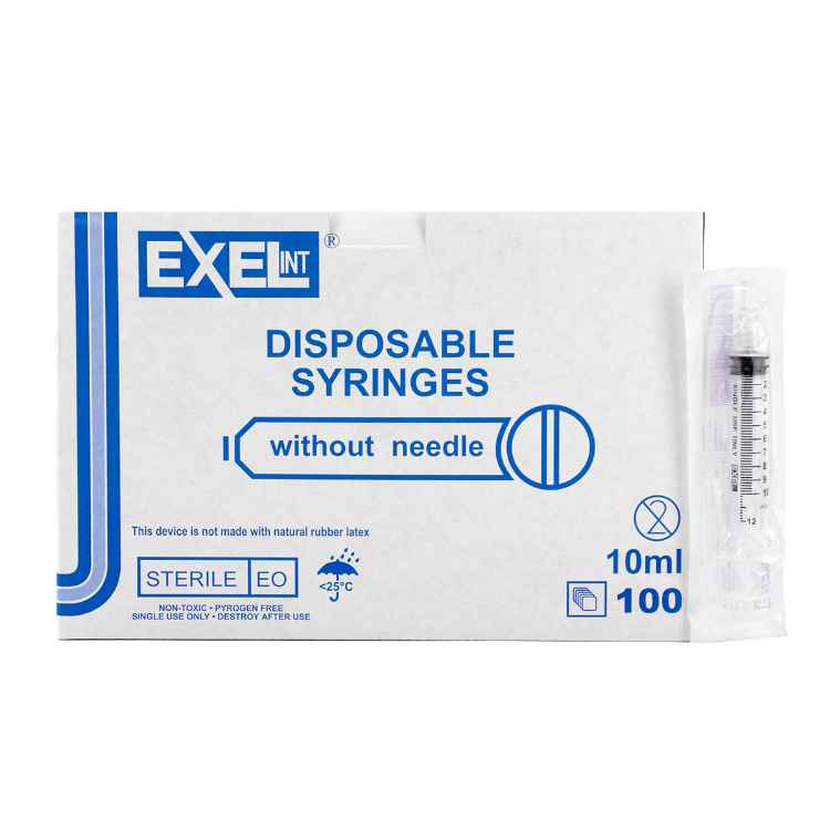 Picture of SYRINGE EXEL 10cc LL - 100s