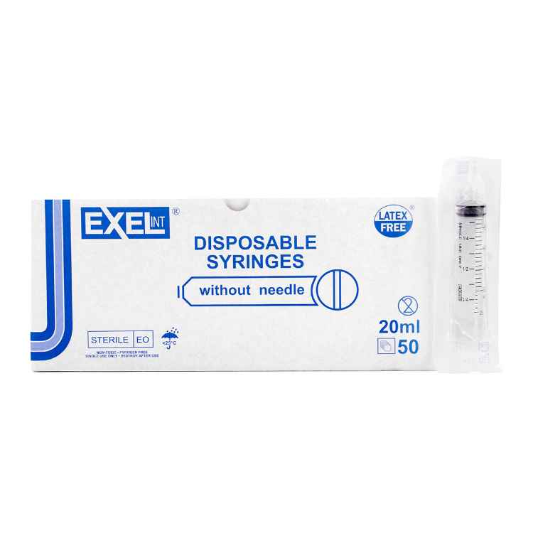 Picture of SYRINGE EXEL 20cc LL - 50s
