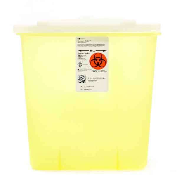 Picture of SHARPS-A-GATOR CONTAINER, YELLOW, 2 GAL (31300878)