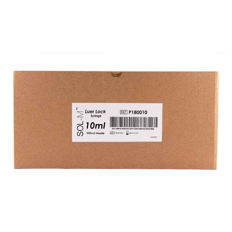 Picture of SYRINGE SOL-M 10cc LL - 100s