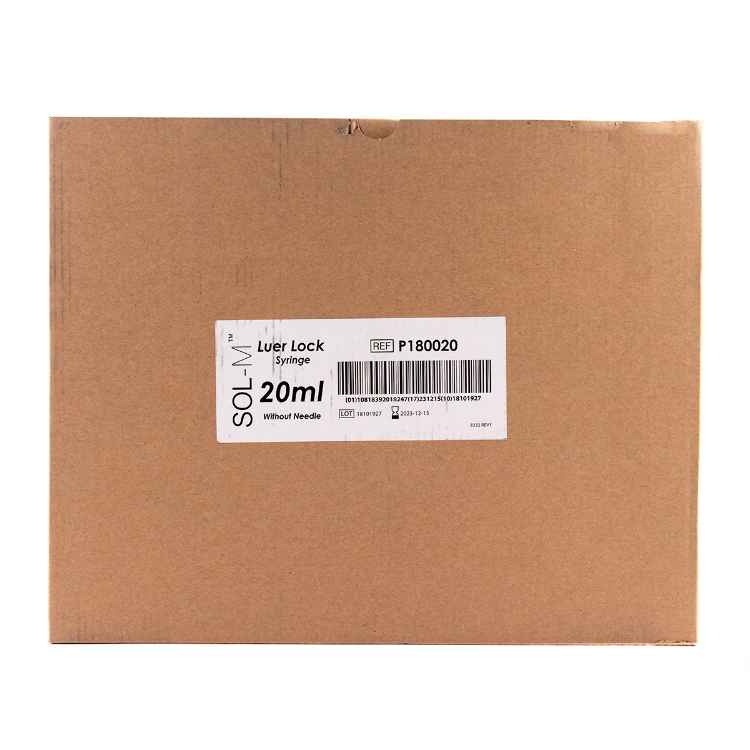 Picture of SYRINGE SOL-M 20cc LL - 100s